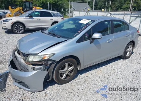 2013 Honda Civic Lx из США, поврежденный, VIN 2HGFB2F52DH566084